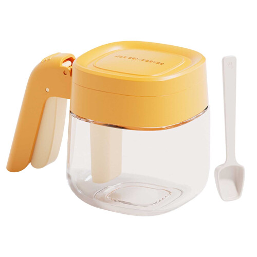 Boîte à condiments à couvercle rabattable, grande capacité, 1 pièce 2
