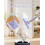 Snap-Grip Mini Mop Wit 70 cm met 6 herbruikbare doeken 8
