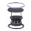 Open metalen luidsprekerrooster voor 3-inch luidsprekers. 5