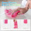 Lot de 12 serviettes de nettoyage en microfibre rose 4
