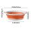 Foldable Silica Gel Foot Bath Bucket 1pc 3