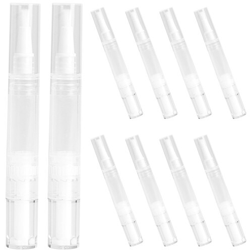 20Pièces Doseurs Transparents Pour Cuticules