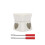 Heart-shaped mini fondue pot 320 ml white 1 pc 2