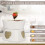 Heart-shaped mini fondue pot 320 ml white 1 pc 4
