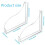 Acrylic Bathtub Guard Transparent Water Barrier 2-Pack 3