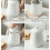 88 oz Airtight Ceramic Food Storage Jar – White 2