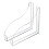 Acrylic Bathtub Guard Transparent Water Barrier 2-Pack 7