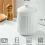 88 oz Airtight Ceramic Food Storage Jar – White 5