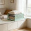 Stackable Foldable Clothes Basket with Sliding Drawer and 6