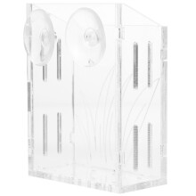 2Pièces Vase En Transparent Pour Plantes D'aquarium Durable