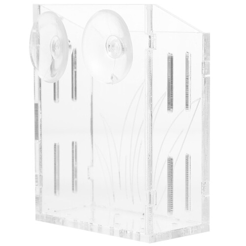 2Pièces Vase En Transparent Pour Plantes D'aquarium Durable