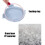 Round BPA-Free Plastic Storage Jars with Airtight Lids 5