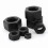 5pcs Carbon Steel Fine Thread Hex Nuts M8/M10/M12 3