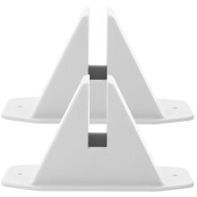 6Pièces Base De Clôture Support Stable Pour Jardin
