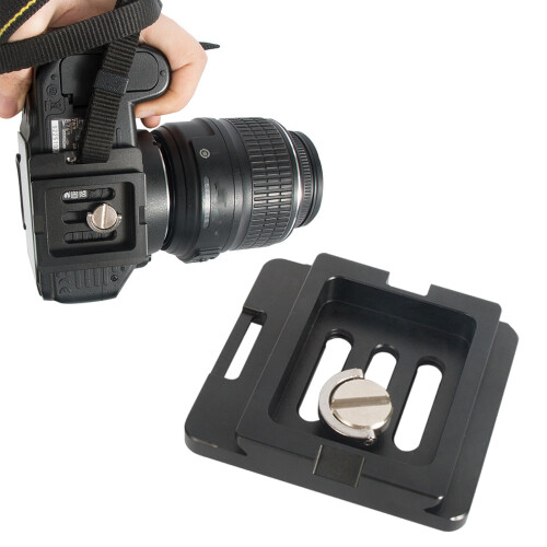 Aluminum Quick Release Plate for Tripod Head – 6 1