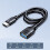 Καλώδιο τύπου C από αρσενικό σε θηλυκό USB, μεταφορά δεδομένων 5Gbps για smartphones, tablet, 3