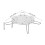 Multipurpose Stainless Steel Steaming Rack Foldable Pot Insert for Cooking and Roasting 5