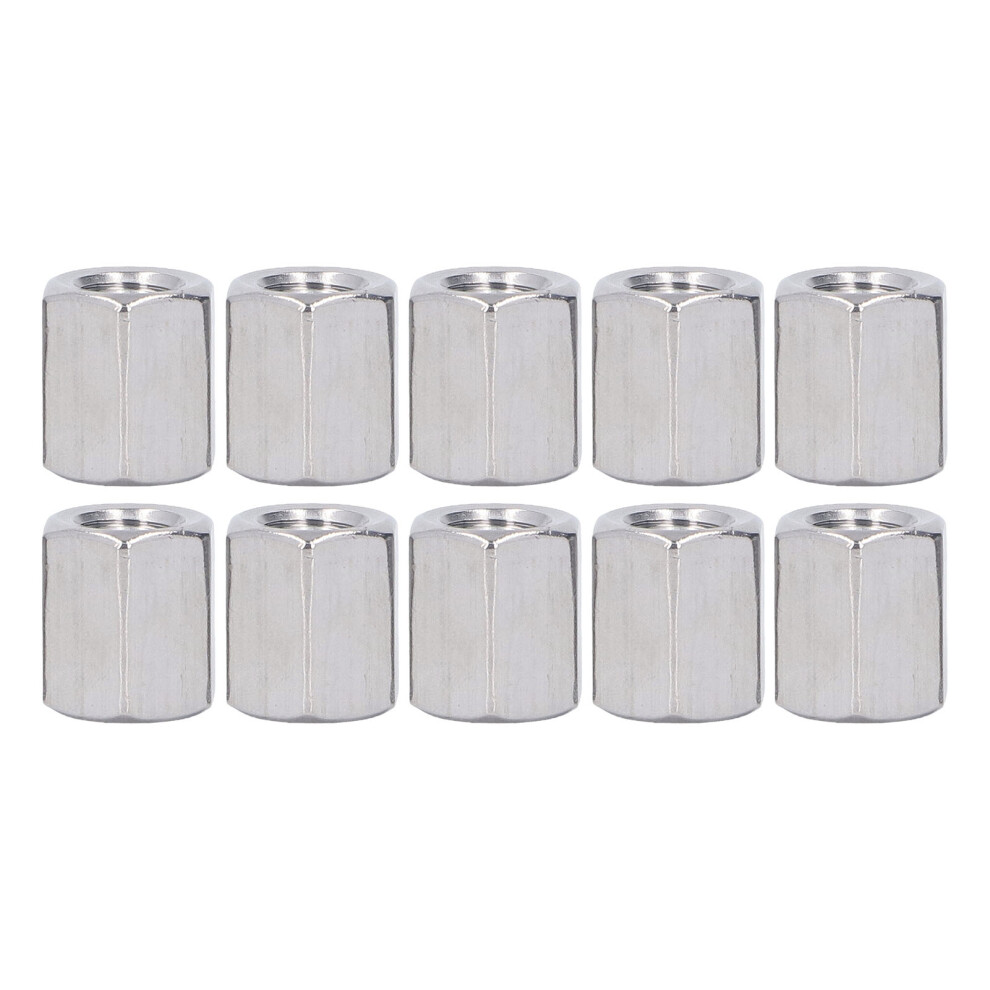 Corrosion Resistant Hex Coupling Nut Joins Two-Piece Threaded Rod Together Fine Thread Fastener For Mechanical Assemblies 9551475323008
