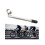 Aluminum Gooseneck Riser Stem 22.2mm Threaded 8