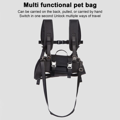 Sac à dos horizontal pour chien de taille moyenne à grande 2