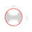 Round Convex Safety Mirror for Hospitals, Plastic Frame, 1 Piece, Wall-Mounted Design 2