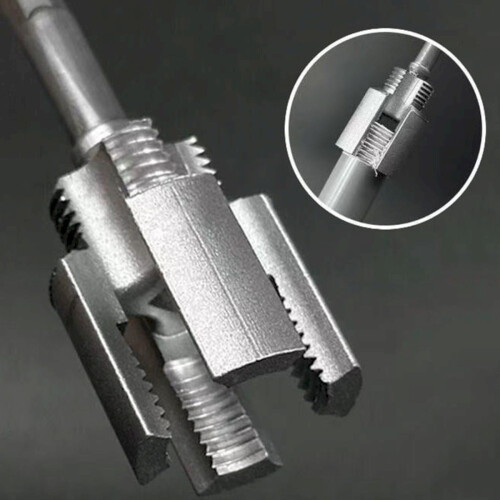 Clearance! 2025 Pipe Thread Cutting Tool—Internal & External, Compatible with PVC, Rethreading Kit 2