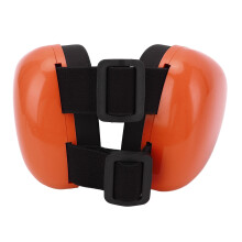 Ohrenschützer für Hunde Größe M orange 8.5x9cm Verstellbar 26-40 Pfund