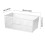 Large Storage Basket, Snack Storage, Ventilated Basket, Stackable Storage Box, Multifunctional Organizer for Home, Kitchen, Bathroom 2