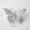 Butterfly Christmas Ornament Mesh Wing 25 cm 3