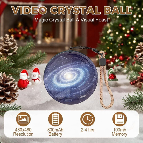 Elektronisk glasskule-videospiller 70 mm 1