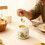 2-Pack Vintage Ceramic Egg Cups with Lids, Compatible with Soft/Hard Boiled & Poached Eggs 5