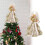 Christmas Angel Tree Topper 13.2" White Wings 2