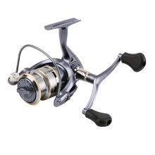 Moulinet de pêche en métal àDouble poignée à grande vitesse KM3000 pour eau salée et douce