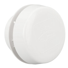 Capacizzo di ventilazione per tetto RV 155 mm a forma di fungo rotondo con rete a maglie per camper, caravan, RV