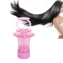 6ml Sakura Pink Kopfhautöl-Applikator-Kamm mit auslaufsicherer Massage-Roller