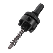Ouvre-Trou Bi-Métal M42 Noir Mandrin Pour Métal Et Bois