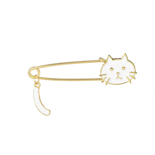 3Pièces Broche Chat Pour Femme Accessoire