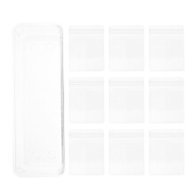 1Set Transparante PVC Sieradenzakjes Met Waterdicht En Stofvrij