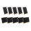 40Pièces Mini Tableaux Ardoise Noir En Bois Effaçable Pour Décor 1