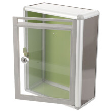 2Pièces De Dépôt Murale Aluminium Résistante