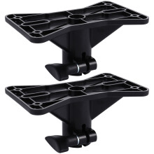 8Pièces Support Haut-Parleur Trépied Plastique Noir Résistant