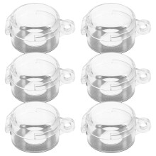 12Pièces Protection Bouton Transparent ABS Pour Arrêt