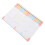 5Pièces Détachable Agenda Couleur Assortie 1