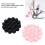 2 Stück runde multifunktionale Saugnäpfe Pink/Schwarz 4