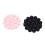 2 Stück runde multifunktionale Saugnäpfe Pink/Schwarz 7
