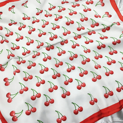 Beautifully Printed Square Scarf Shawl Wrap Lightweight And-1 1