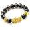 Feng Shui sort obsidian armbånd med Pixiu perle 3