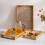 Wooden Serving Tray With Ergonomic Handle Ideal For-bamb  large 4
