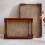Wooden Serving Tray With Ergonomic Handle Ideal For-bamb  large 7