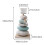 Resin Flower-Shaped Candle Holder, Multicolour, 1 pc 3